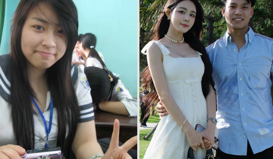 Bạn gái cầu thủ Vũ Văn Thanh lộ ảnh thời mũm mĩm 70 kg, bí quyết giảm cân là gì?