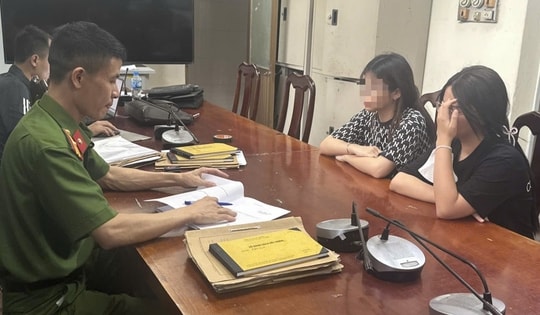 Xô xát trong đêm, 2 cô gái được mời về công an phường làm việc