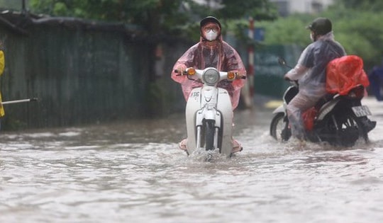 Bộ Nông nghiệp và Môi trường chỉ đạo khẩn cấp ứng phó với mưa lớn ở miền Bắc