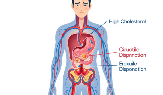 Cholesterol cao có thể gây rối loạn cương dương?