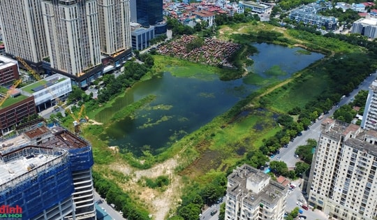 Hiện trạng dự án công viên 1.600 tỷ 'đắp chiếu' hơn 10 năm ở Hà Nội