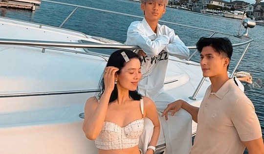 Quý tử nhà Lệ Quyên: 14 tuổi sở hữu chiều cao ấn tượng và vẻ ngoài điển trai, sành điệu