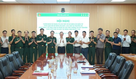 Bệnh viện Quân y 103 sẵn sàng triển khai bệnh án điện tử