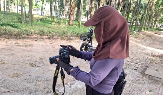 Kiếm tiền triệu mỗi ngày nhờ 'chụp ảnh dạo' dịp hè