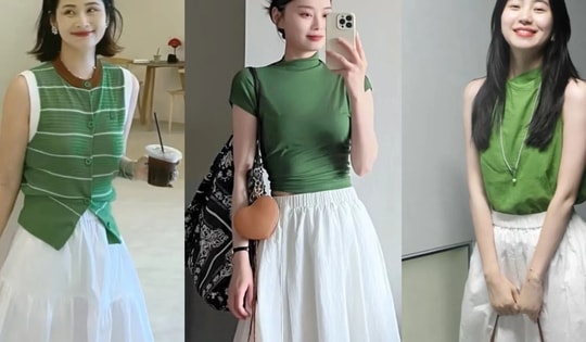 Theo đuổi phong cách Old Money, nhất định bạn cần sắm một chiếc váy trắng, mặc lên sang trọng và đẹp nhẹ bẫng