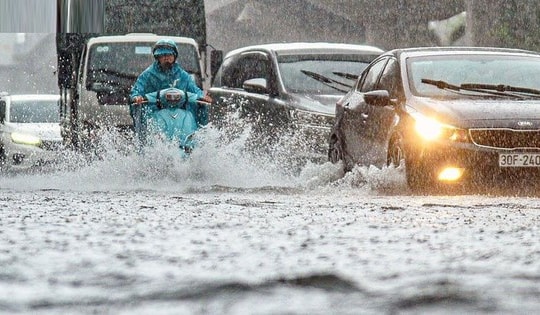 Hôm nay là đỉnh điểm mưa lớn ở miền Bắc