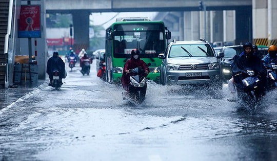 Miền Bắc duy trì mưa lớn, đề phòng các hiện tượng thời tiết nguy hiểm