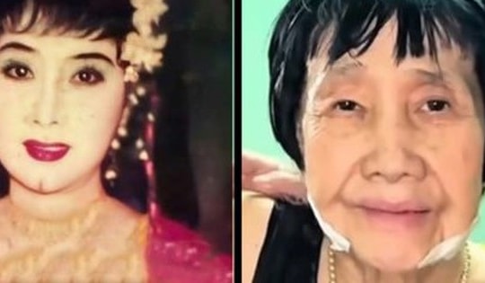 Đào chánh cải lương nổi tiếng nay bệnh tật, nương tựa vào người chồng bán vé số