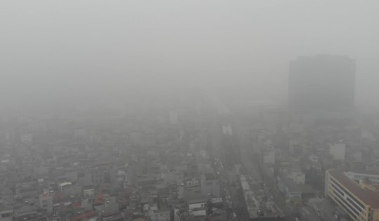 Hà Nội mù mịt, đứng thứ 2 trong danh sách các thành phố ô nhiễm không khí