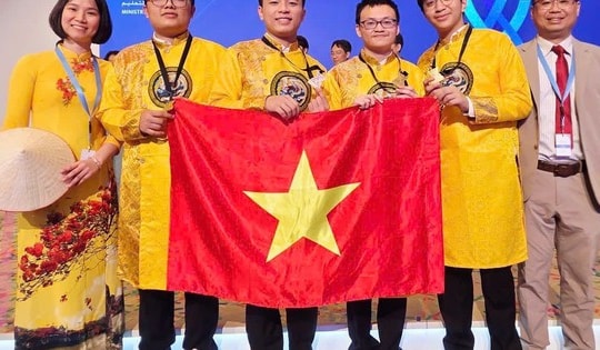 Việt Nam lập kỷ lục với 4 Huy chương Vàng Olympic Hóa học Quốc tế 2025