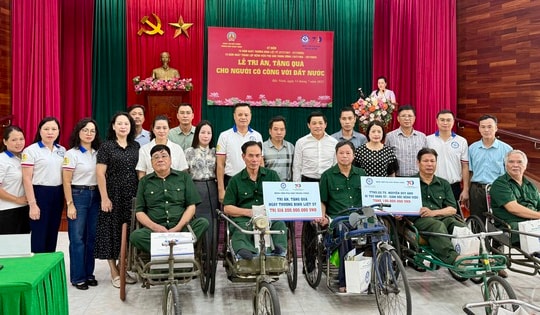 Bệnh viện Phụ sản TW tri ân thương, bệnh binh tại Trung tâm Điều dưỡng thương binh Thuận Thành