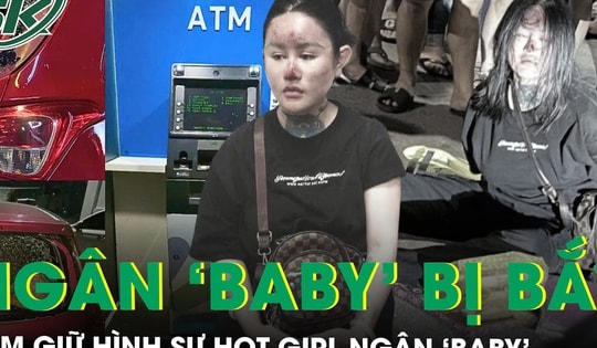 Tạm giữ hình sự hot girl Ngân ‘Baby’ vì phá hoại cây ATM và tài sản của người dân