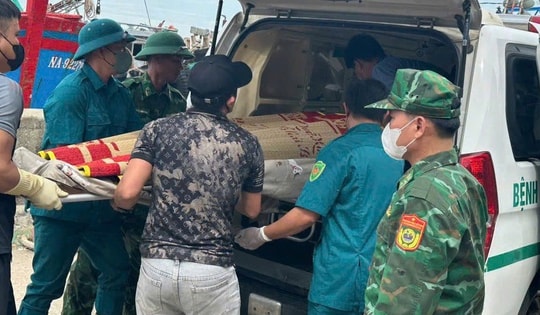 Tìm thấy thi thể ngư dân mất tích trên biển trong đêm