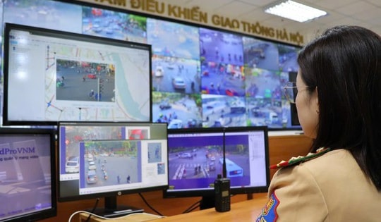 Hà Nội đã hoàn tất lắp đặt 261 camera AI sẽ giảm dần sự hiện diện của CSGT trên đường