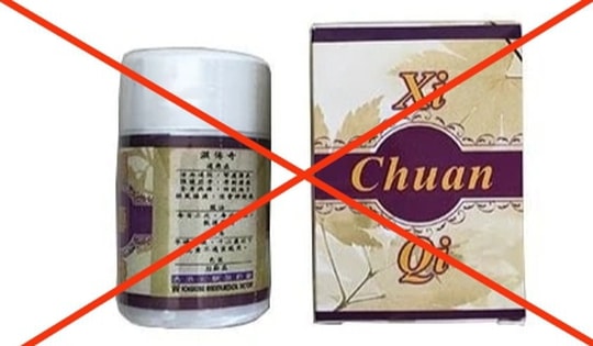 Bộ Y tế hỏa tốc yêu cầu kiểm tra, xử lý đối với sản phẩm 'Xi Chuan Qi' trên toàn quốc