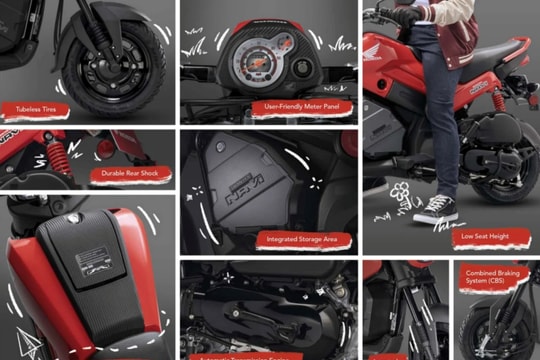 Honda NAVi 110 lộ diện: Xe ga giá rẻ dáng dấp phân khối lớn