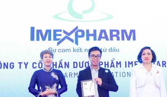 CSA 2025 vinh danh Imexpharm vì hành trình bền vững cho cộng đồng và môi trường
