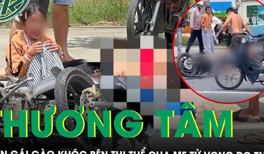 Thương tâm cảnh con gái gào khóc bên thi thể cha mẹ tử vong vì tai nạn giao thông ở TPHCM