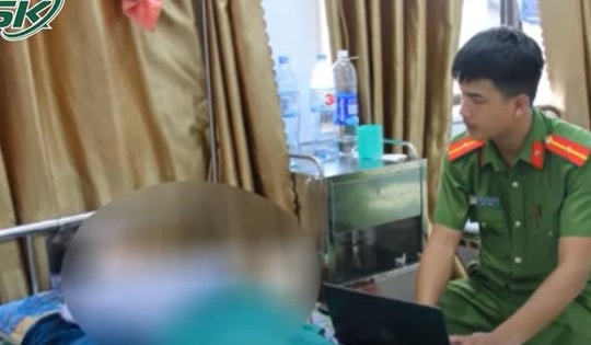 Ớn lạnh hiện trường gã 'sâu rượu' mất nhân tính vác dao chém 2 bạn nhậu tới tấp ở Lào Cai