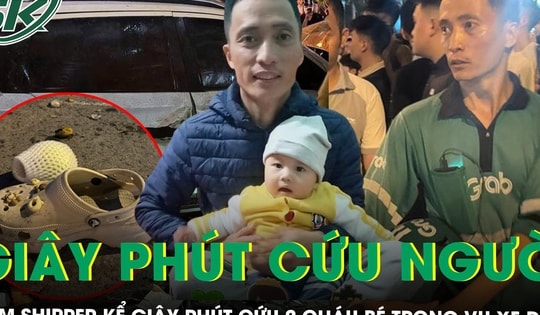 Nam shipper kể giây phút cứu 2 cháu bé trong vụ ‘xe điên’ tông liên hoàn ở Hà Nội
