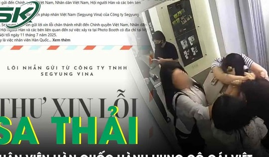 Công ty Hàn Quốc sa thải nhân viên hành hung cô gái Việt tại tiệm photobooth, gửi lời xin lỗi chân thành