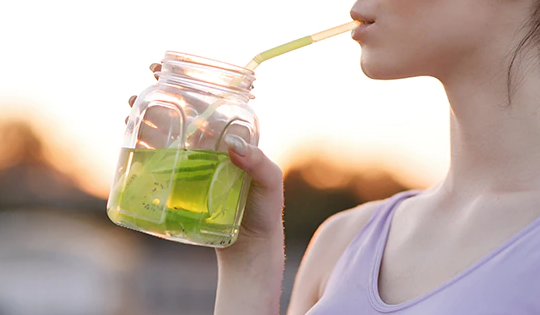 Thực phẩm làm mát cơ thể từ bên trong khi tập luyện