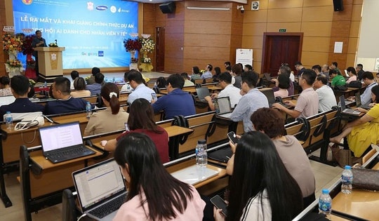 15.000 nhân viên y tế Việt Nam được học AI để ứng dụng vào khám chữa bệnh, quản trị...
