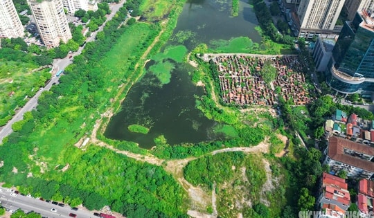 15 năm ì ạch, công viên hồ điều hòa thành bãi cỏ hoang