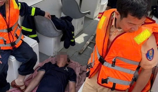 Công an Hà Nội cứu thanh niên rơi xuống sông Hồng chỉ sau 10 phút nhận tin báo