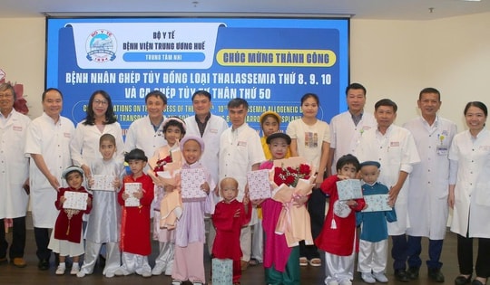 Ghép tủy đồng loại hồi sinh sự sống cho nhiều bệnh nhi