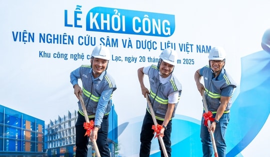 Thái Minh Hitech khởi công xây dựng Viện nghiên cứu Sâm và Dược liệu Việt Nam tại Khu công nghệ cao Hòa Lạc