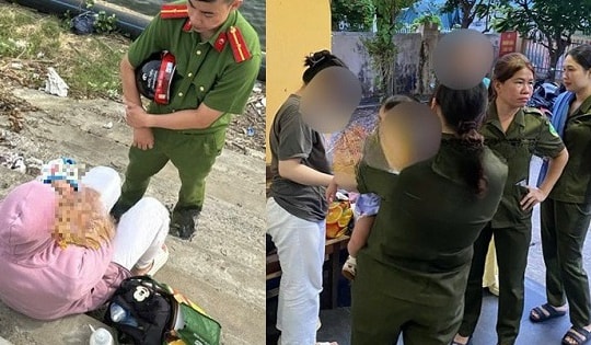 Ngăn chặn kịp thời người phụ nữ có ý định ôm con tự tử tại khu vực bờ sông