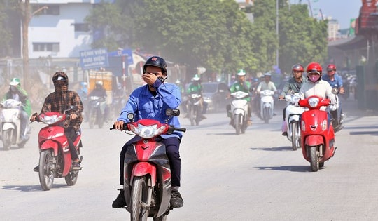 Nguồn bụi lớn nhất gây ô nhiễm không khí ở Hà Nội không phải từ giao thông