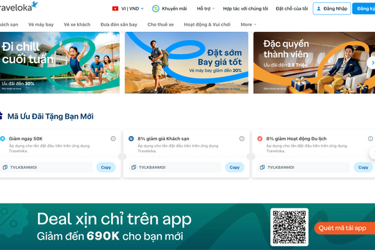 Tự tin du lịch khắp nơi với mẹo săn vé máy bay giá rẻ qua Traveloka