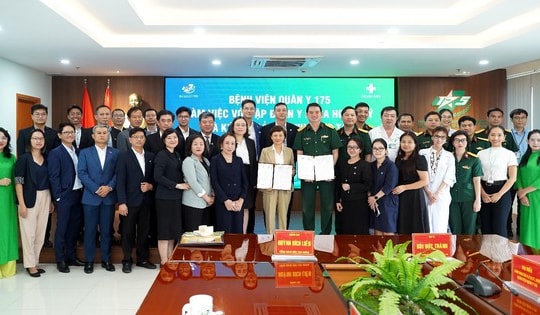 Tập đoàn Y khoa Hoàn Mỹ và Bệnh viện Quân y 175 ký kết Bản ghi nhớ hợp tác về chuyên môn, đào tạo và nghiên cứu khoa học