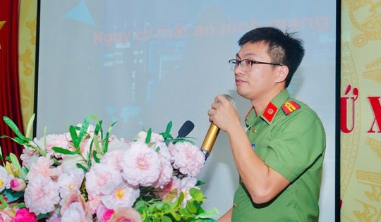 Tập huấn kiến thức an ninh mạng và phòng, chống tội phạm sử dụng công nghệ cao