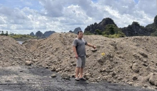 Đổ trộm gần 180 tấn bãi thải bê tông, Phó giám đốc công ty cùng 3 đồng phạm bị khởi tố