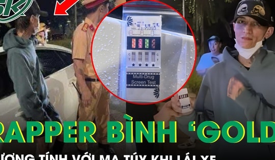 Rapper Bình ‘Gold’ thừa nhận dùng ma túy, lái Audi lạng lách trên cao tốc Nội Bài - Lào Cai