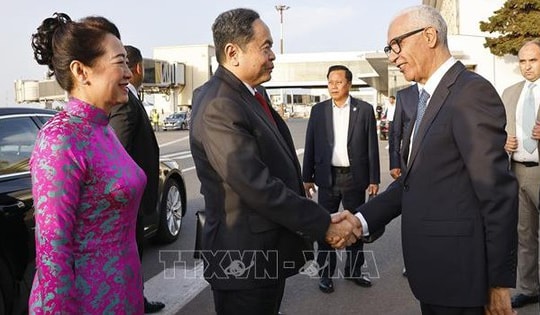Chủ tịch Quốc hội Trần Thanh Mẫn bắt đầu thăm chính thức Vương quốc Maroc