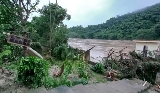 Hôm nay mưa lớn còn tiếp diễn ở nhiều khu vực