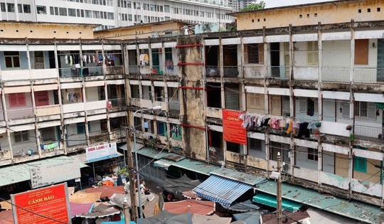 Hỗ trợ 10 tỷ đồng mỗi dự án cải tạo chung cư cũ tại TP Hồ Chí Minh