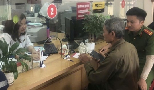 Cụ ông suýt bị mất 260 triệu đồng vì nhận cuộc gọi lừa đảo giả danh công an