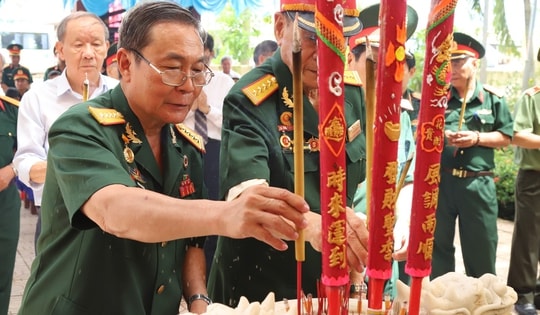 Hành trình về nguồn tri ân hơn 9.000 liệt sĩ Quân dân y miền Đông Nam Bộ
