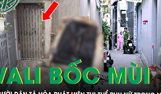 Phát hiện vali chứa thi thể phụ nữ bốc mùi ở TP.HCM, đã bắt giữ 1 nghi phạm