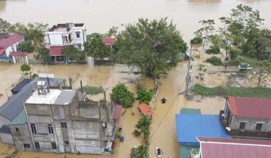 Hà Nội báo động lũ trên sông Tích dâng cao, nhiều khu vực có nguy cơ ngập