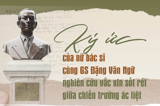 Ký ức của nữ bác sĩ cùng GS Đặng Văn Ngữ nghiên cứu vắc xin sốt rét giữa chiến trường ác liệt