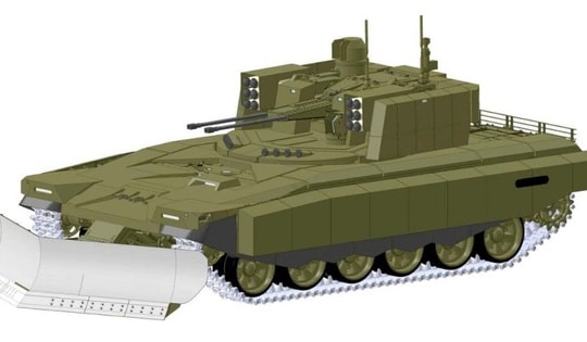 Nga công bố nguyên mẫu tổ hợp robot chiến đấu xe tăng không người lái T-72