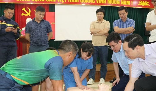Đẩy nhanh đào tạo nhân lực cấp cứu ngoại viện để sẵn sàng ứng phó tình huống khẩn cấp