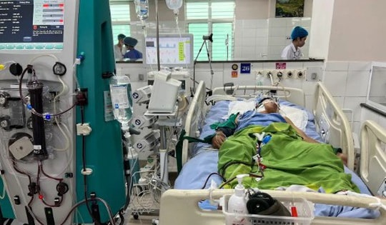 Cứu bệnh nhân đuối nước nguy kịch, rơi vào hôn mê sâu