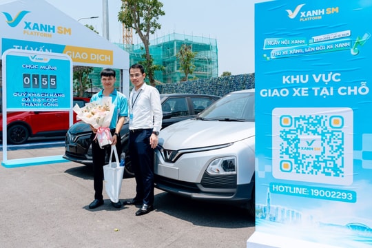 Đổi xe điện VinFast tại Hà Nội: Tài xế dịch vụ nhận ưu đãi kép với Limo Green